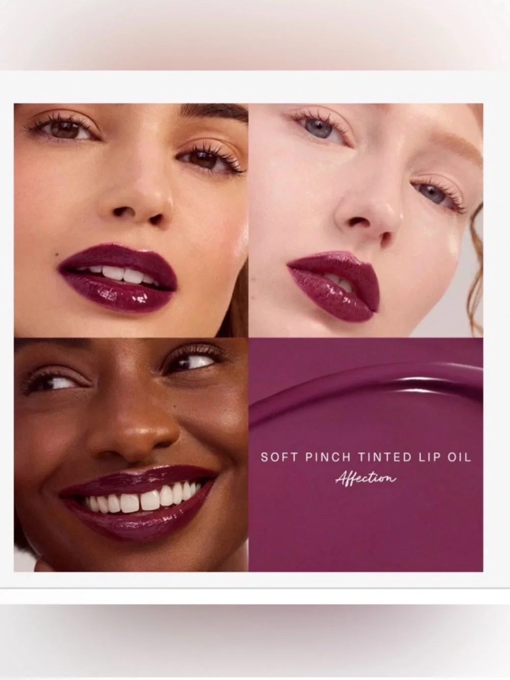 Rare Beauty Soft Pinch Tinted Lip Oil - Affection (muted berry)